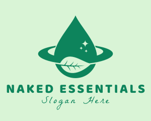 Herbal Essential Oil logo design