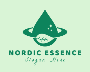 Herbal Essential Oil logo design