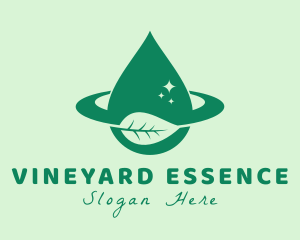 Herbal Essential Oil logo design