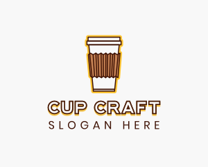 Cup - Cafe Coffee Cup logo design