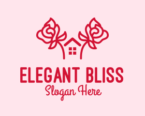 Bloom - Rose Garden Home logo design