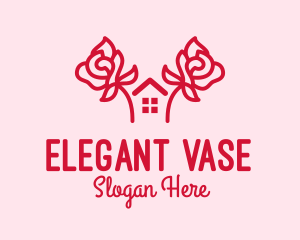 Rose Garden Home logo design