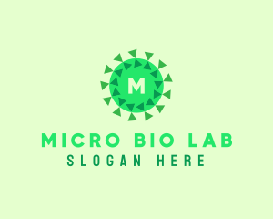 Microorganism Germ Virus logo design