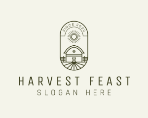 Farm Barn House logo design