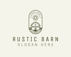 Farm Barn House logo design