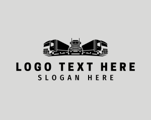 Moving Company - Truck Fleet Haulage logo design