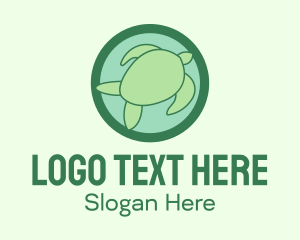 Turtle Shell - Turtle Conservation Badge logo design