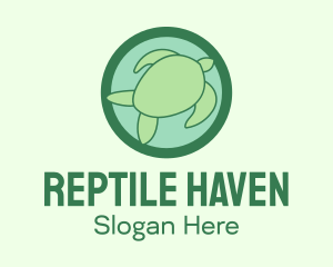 Turtle Conservation Badge logo design