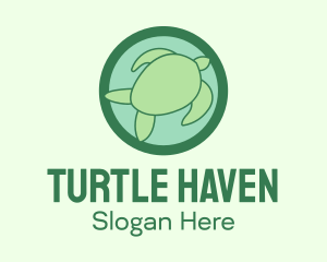 Turtle Conservation Badge logo design