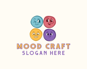 Mood - Daycare Nursery Emotions logo design