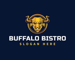 Buffalo - Wild Buffalo Horn logo design