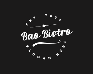 Modern Hipster Bistro  logo design