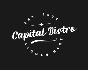 Modern Hipster Bistro  logo design