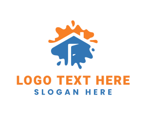 Painting - Home Renovation Paint logo design
