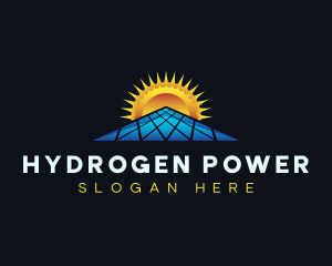 Solar Power Energy logo design