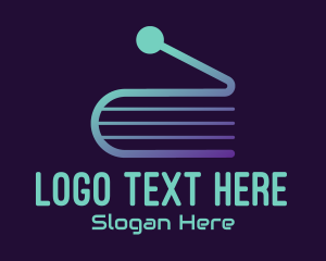Learning - Online Learning Tutorial logo design
