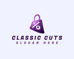 Shopping Sale Bag logo design