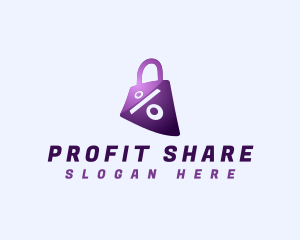 Shopping Sale Bag logo design