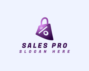 Shopping Sale Bag logo design