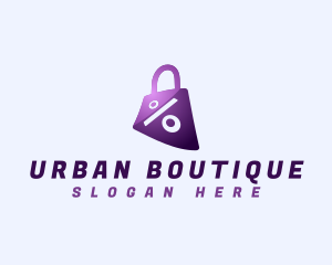 Shop - Shopping Sale Bag logo design
