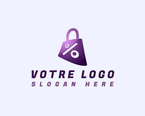 Market - Shopping Sale Bag logo design