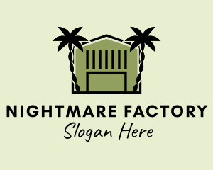 Tropical Warehouse Building  logo design