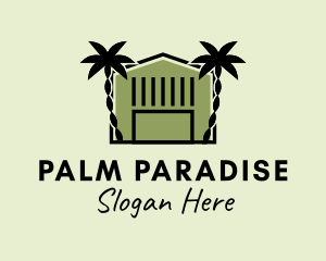 Tropical Warehouse Building  logo design