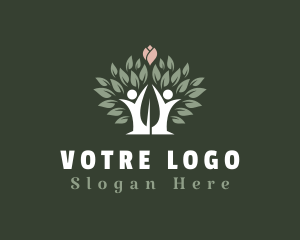 Tree Nature Horticulture Logo