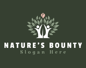 Tree Nature Horticulture logo design