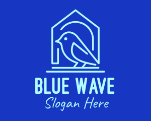 Blue Bird House logo design