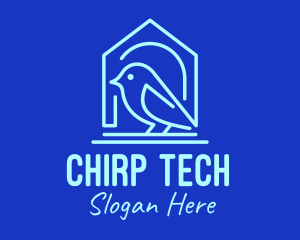 Blue Bird House logo design