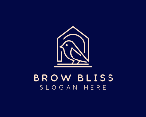 Blue Bird House logo design