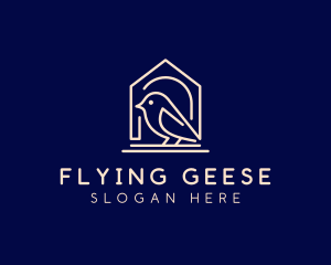 Blue Bird House logo design