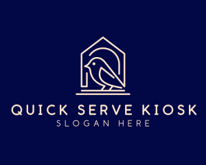 Blue Bird House logo design