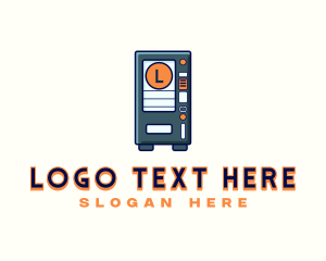 Portable - Vending Machine Equipment logo design
