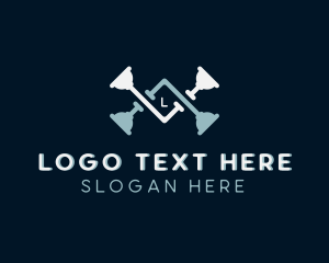 Clog - Plumbing Maintenance Handyman logo design