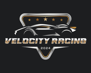 Race Car Automobile logo design