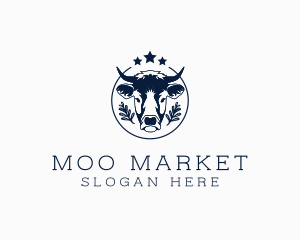 Organic Cow Farm logo design