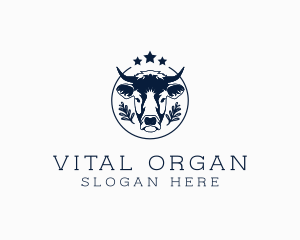 Organic Cow Farm logo design