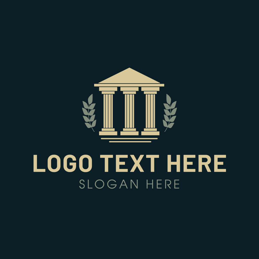 Gold Legal Courthouse Logo | BrandCrowd Logo Maker | BrandCrowd ...