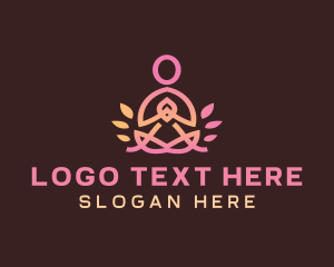 Yoga - Yoga Massage Person logo design