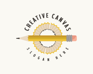 Artist - Artist Pencil Shaving logo design