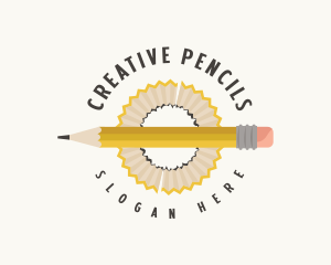 Artist Pencil Shaving logo design