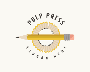 Artist Pencil Shaving logo design