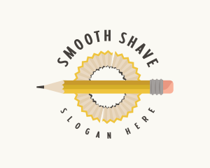 Shaving - Artist Pencil Shaving logo design