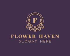 Flower Beauty Salon logo design