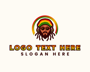 Movement - Rasta Jamaican Reggae logo design