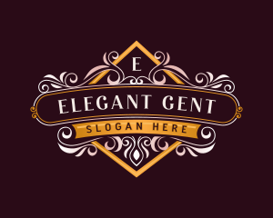 Floral Elegant Boutique Logo