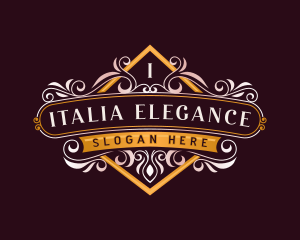 Floral Elegant Boutique logo design