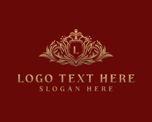 University - Royal Boutique Hotel logo design